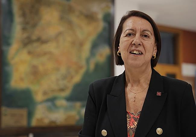 La profesora de Geografía de la UVA Milagros Alario.