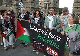 Continúan las muestras de apoyo al pueblo Palestino en Segovia