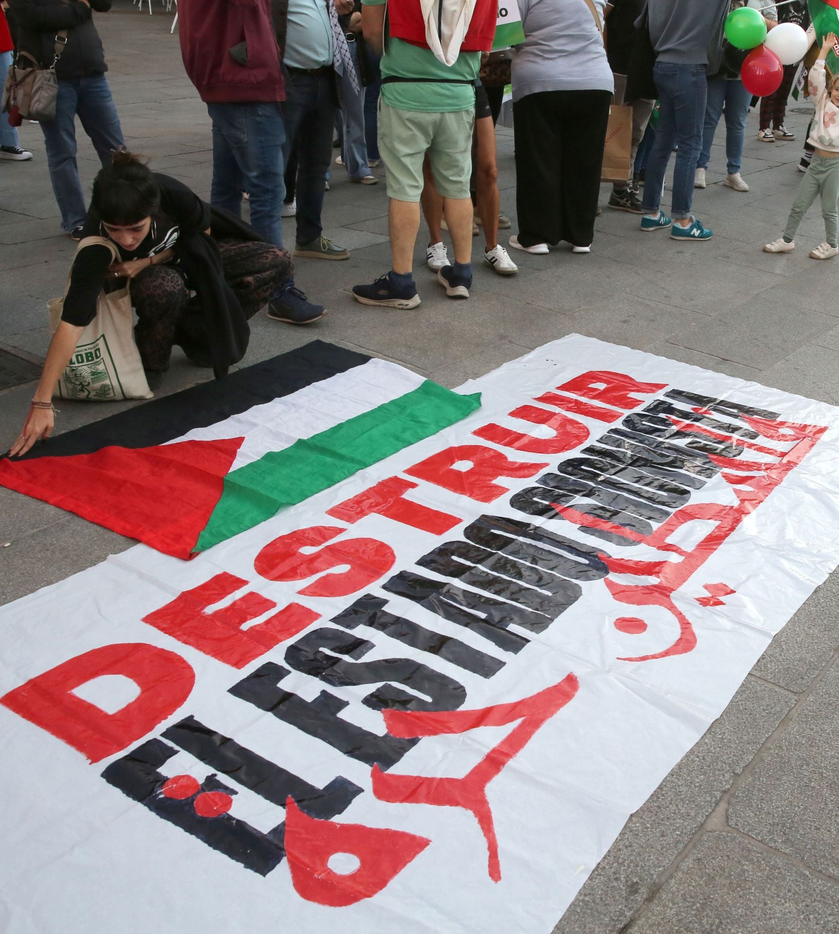 Las protestas por Palestina, en imágenes