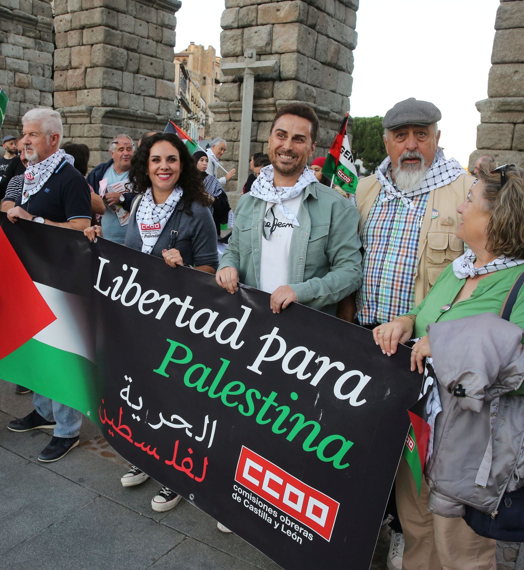 Las protestas por Palestina, en imágenes