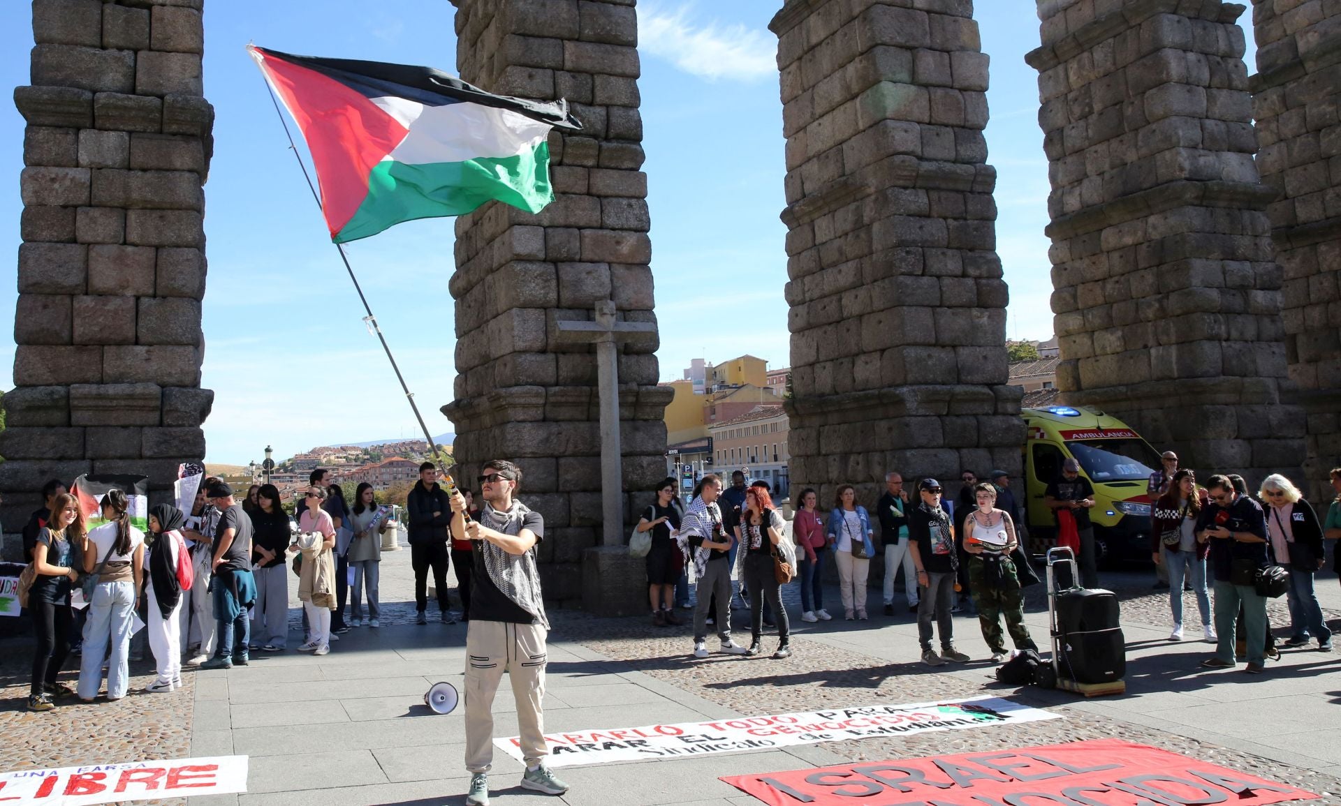 Las protestas por Palestina, en imágenes
