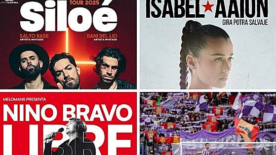 Teatro, un concierto de 'Siloé', la gira 'Potra salvaje' y un musical de Nino Bravo