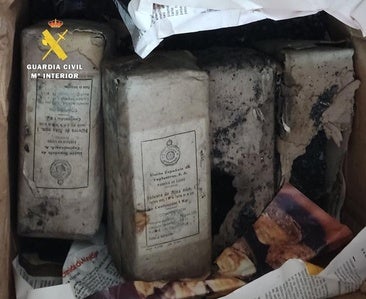 Encuentran once kilos de explosivos durante la reforma de una casa en Burgos