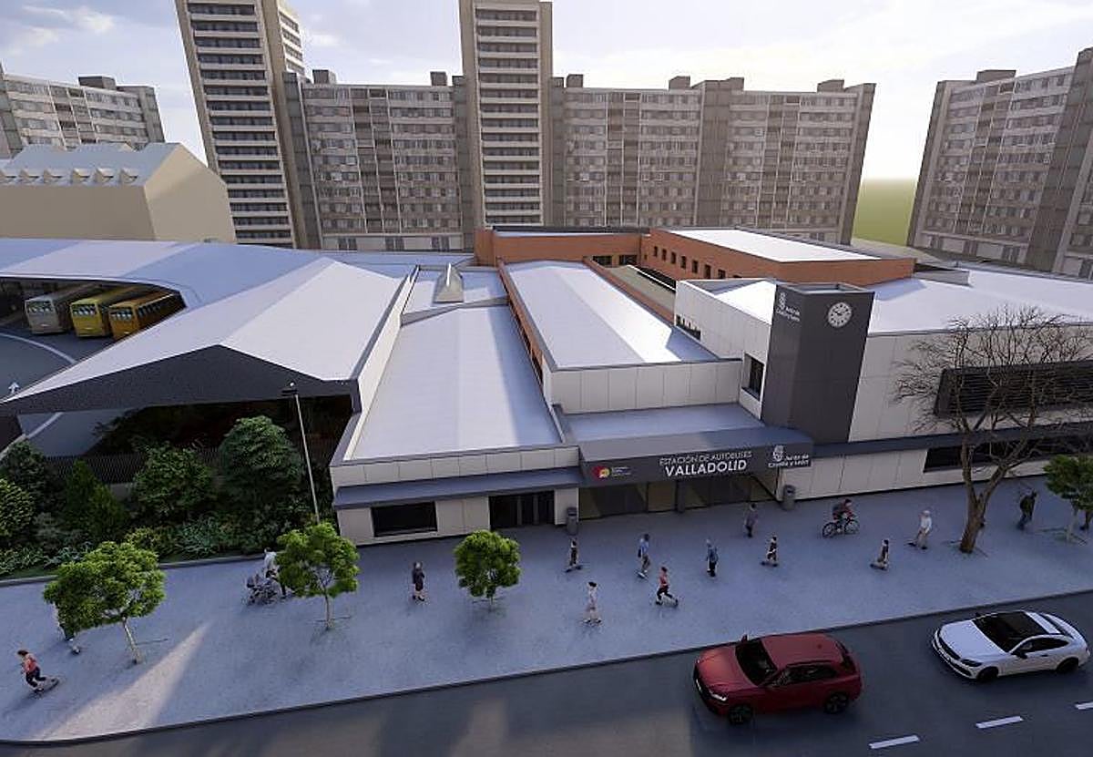 Imagen secundaria 1 - Infografías de la futura estación.