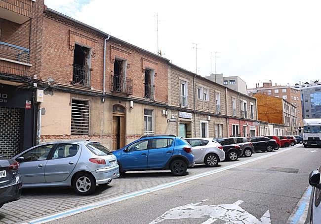 Vivienda okupada en Domingo Martínez.