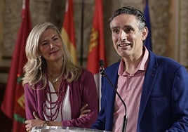 Irene Carvajal y José Luis Gutiérrez, concejala y asesor artísicio del ValladolidJazz