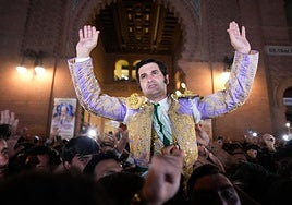 El diestro Morante de la Puebla tras el festejo taurino de la Feria de Otoño celebrado el pasado domingo en la plaza de Las Ventas.