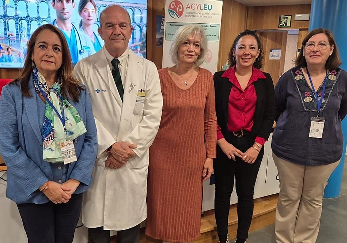 Inauguración del congreso regional de enfermería urológica, en el Hospital de Segovia.