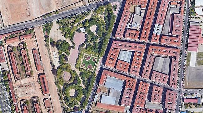 ¿Qué es esa zona verde que se ve en la foto? 