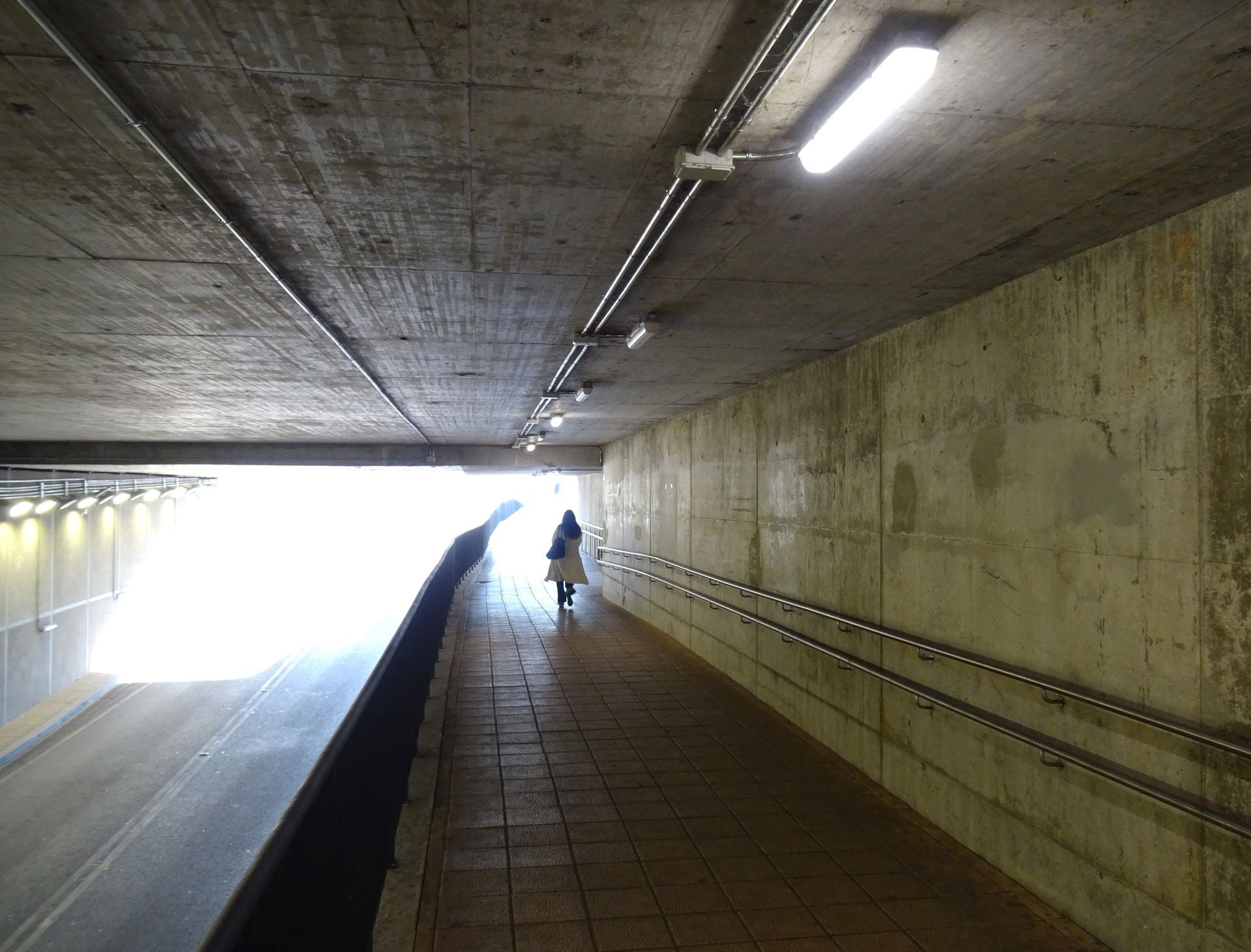 Las imágenes de las obras del túnel del apeadero