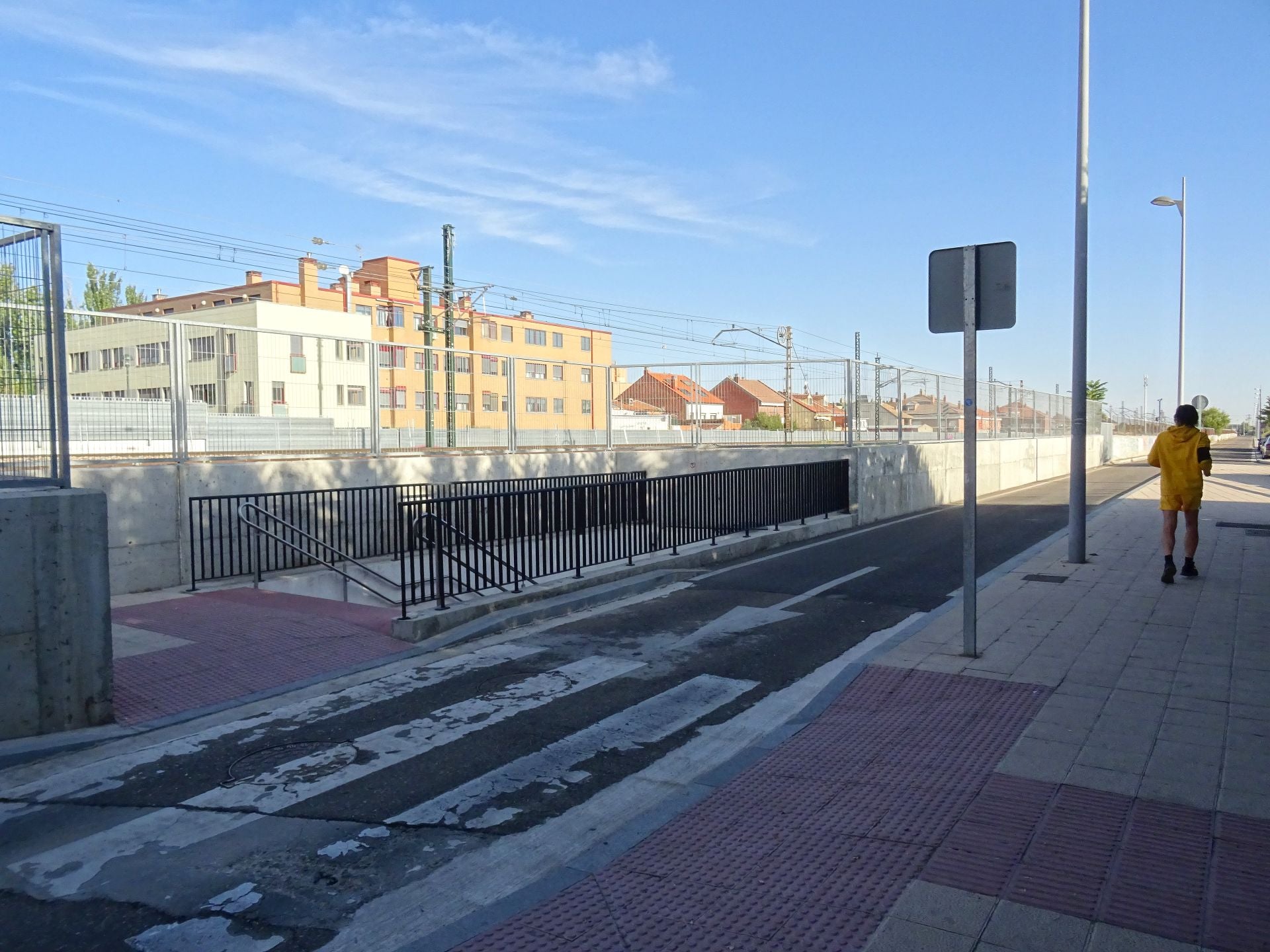 Las imágenes de las obras del túnel del apeadero