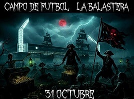 La Balastera se transformará en Halloween en una isla pirata plagada de fantasmas