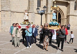 Ampudia acogió las celebraciones del X Aniversario del Hermanamiento de las Cofradías del Niño