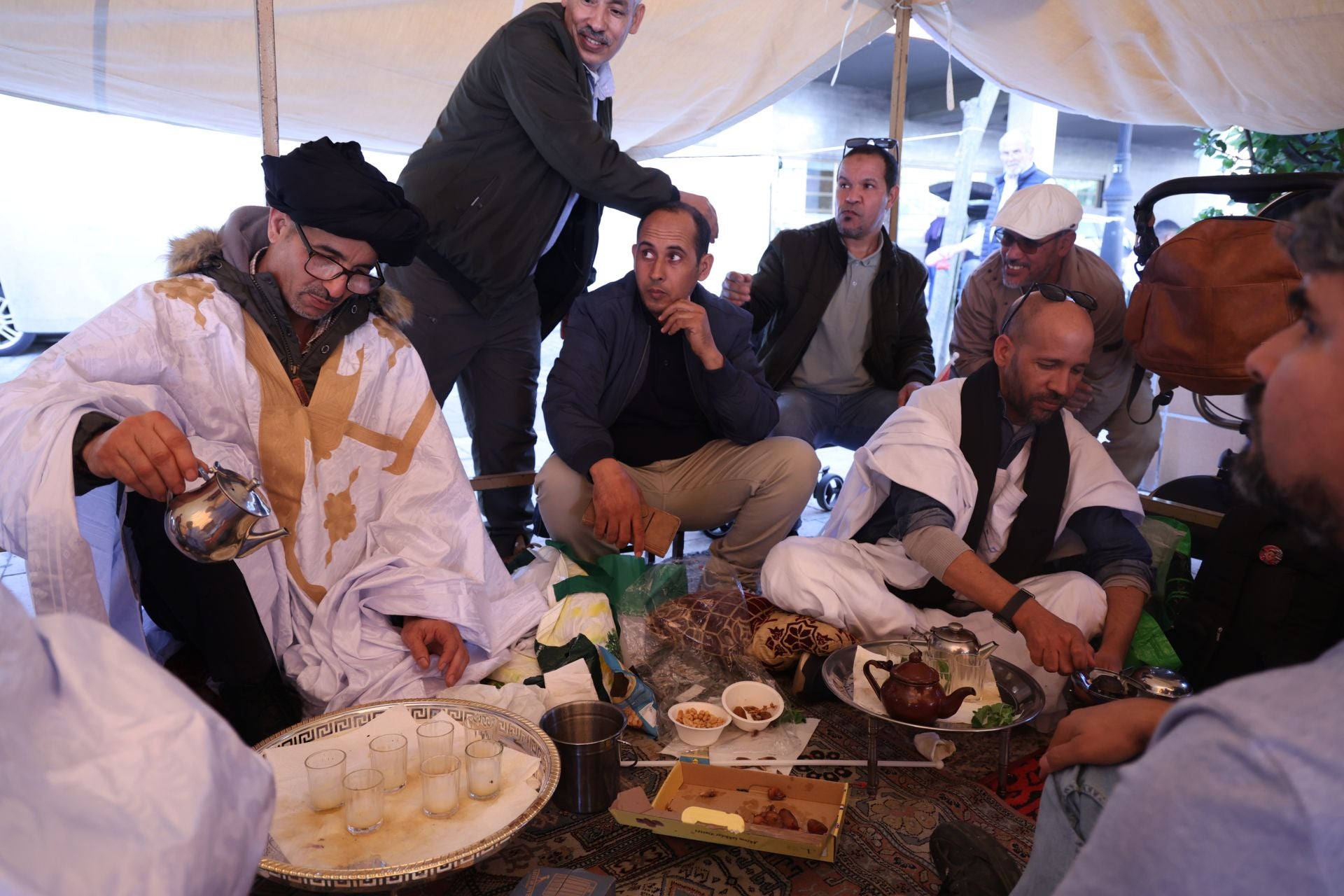 Protesta por la indepencia del pueblo saharaui en Valladolid