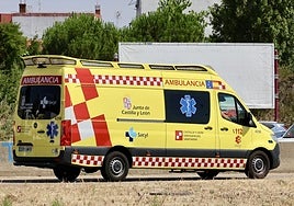 Herido un niño de cuatro años en una colisión entre dos turismos en Aldeamayor de San Martín