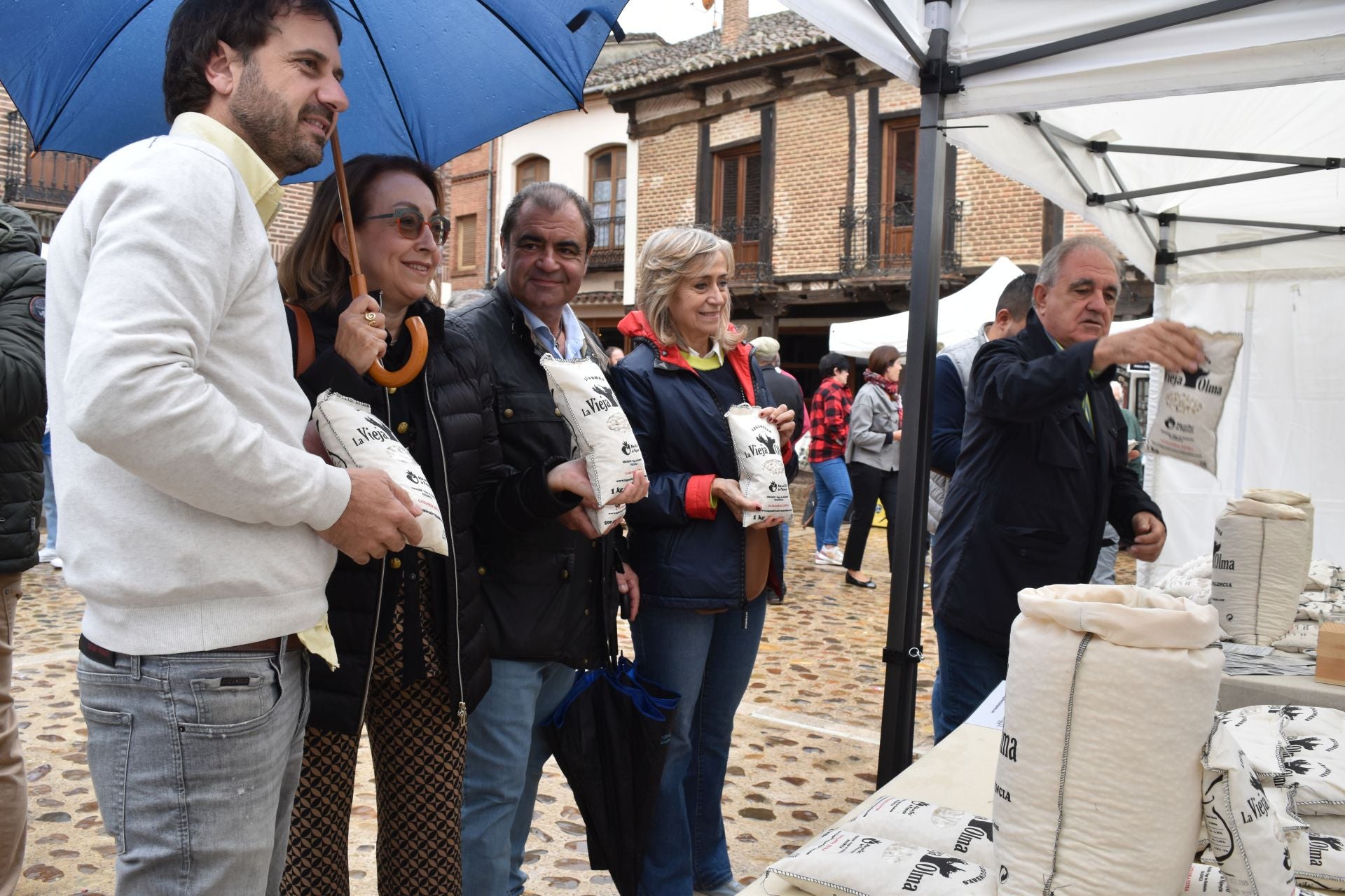 Saldaña presume de legumbres