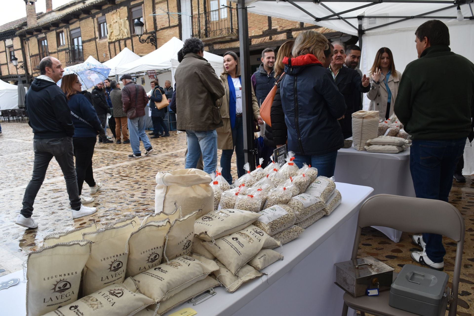 Saldaña presume de legumbres