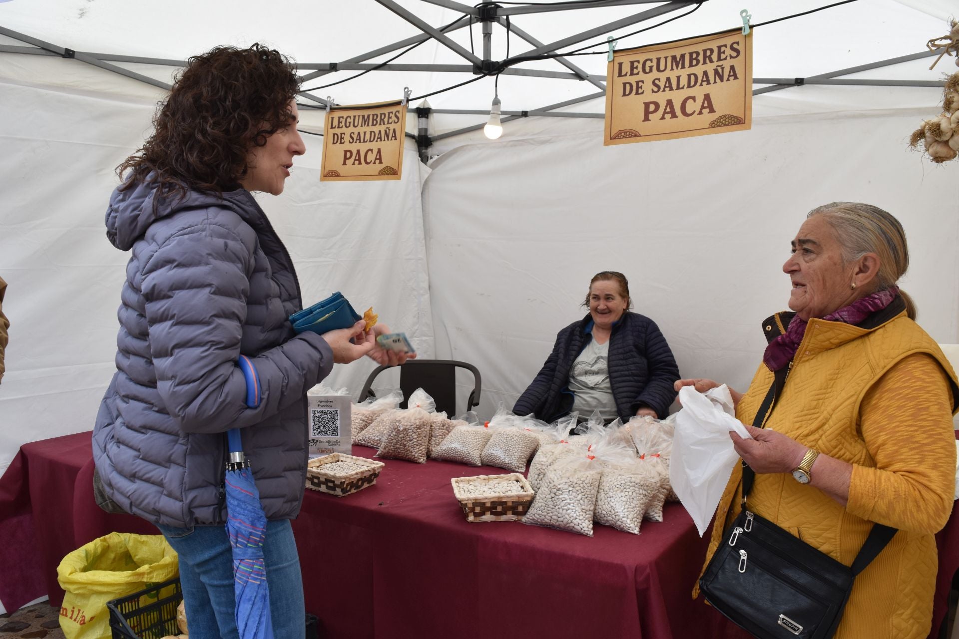 Saldaña presume de legumbres