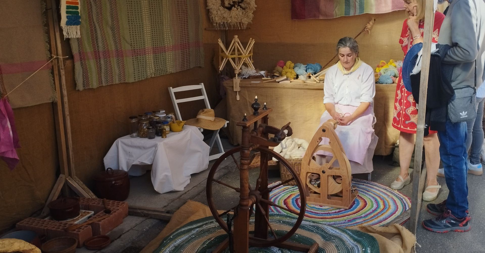 Las imágenes de la XIX Feria de Oficios Aldeanueva