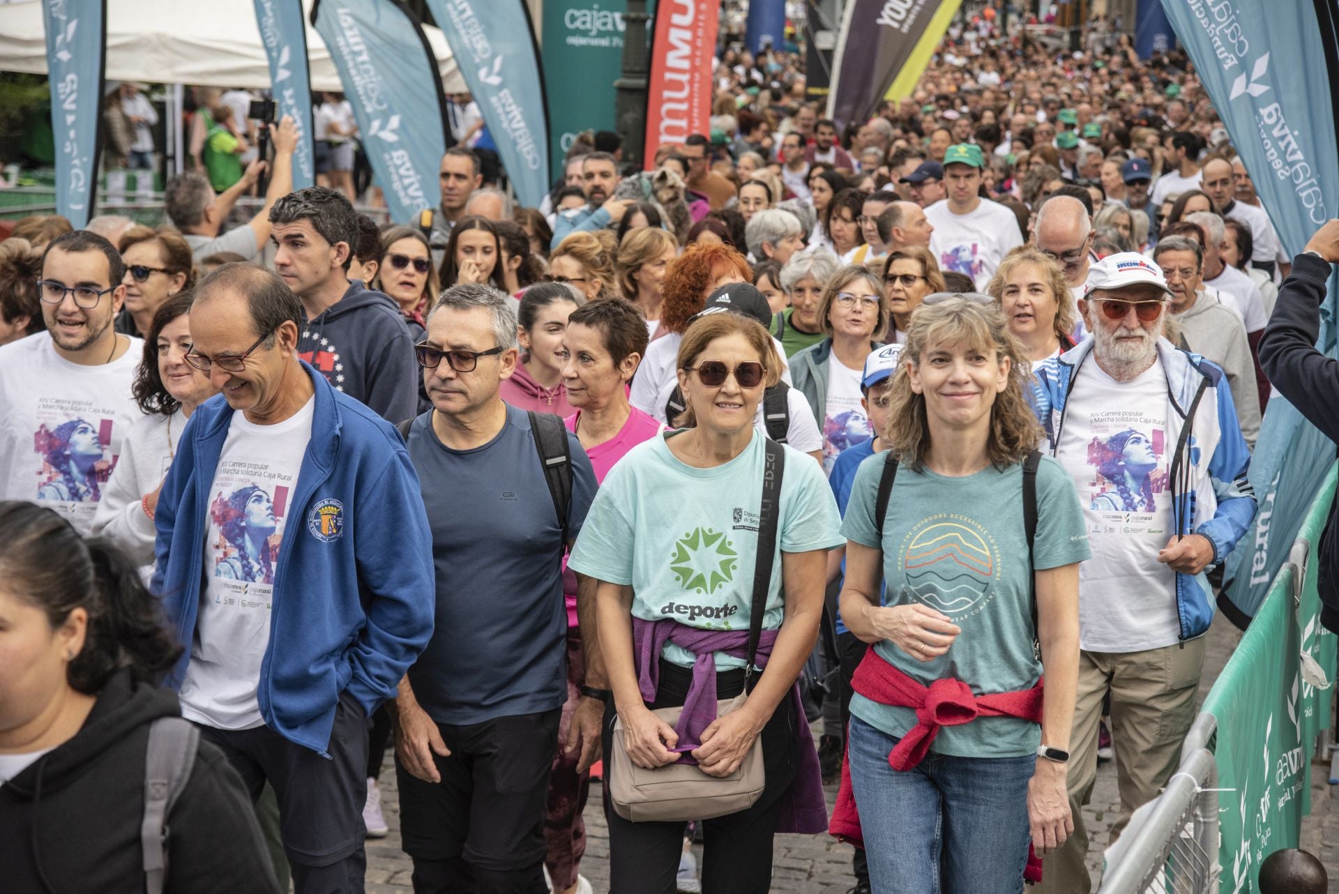Búscate en la multitudinaria Marcha Solidaria contra Cáncer