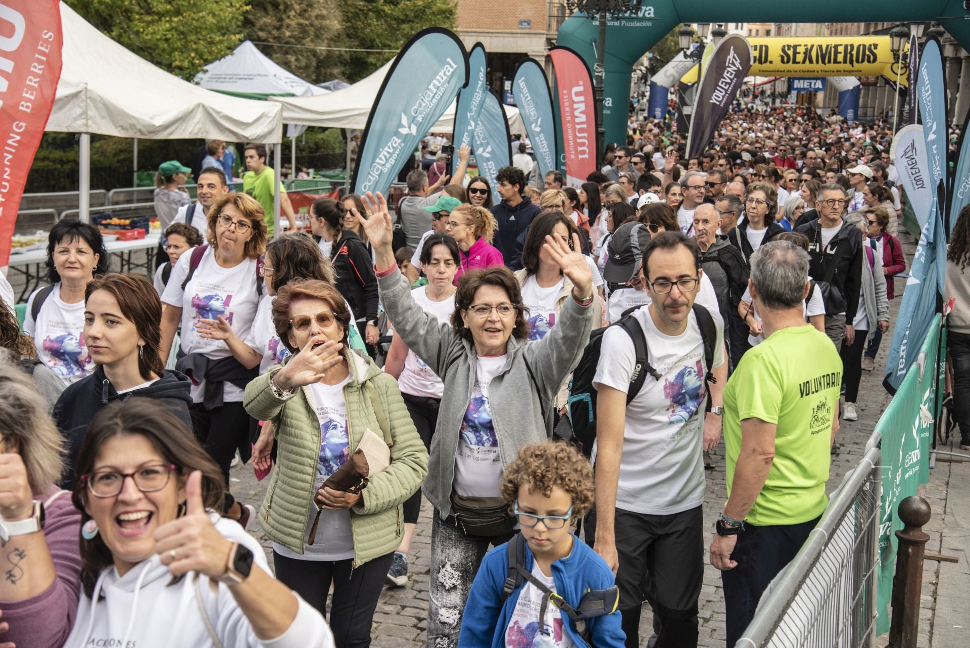 Búscate en la multitudinaria Marcha Solidaria contra Cáncer