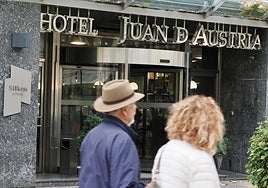Fachada del hotel Juan de Austria, adquirido por Eurostars a la cadena Silken.