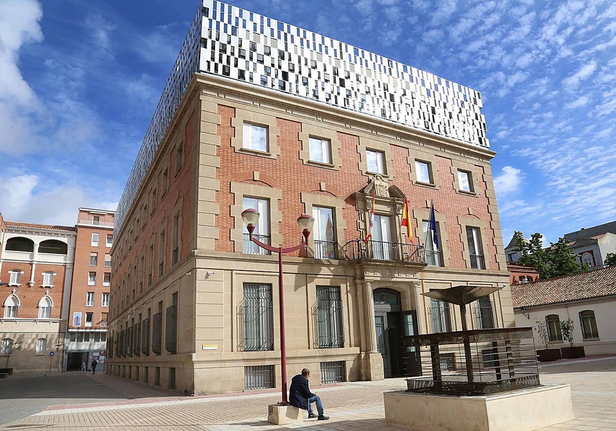 Palacio Provincial de Justicia de Palencia.