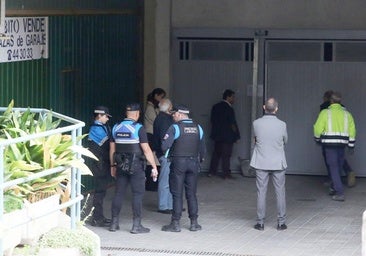 La Policía precinta el garaje del 'caso Rosalía' y los vecinos lamentan la falta de alternativas