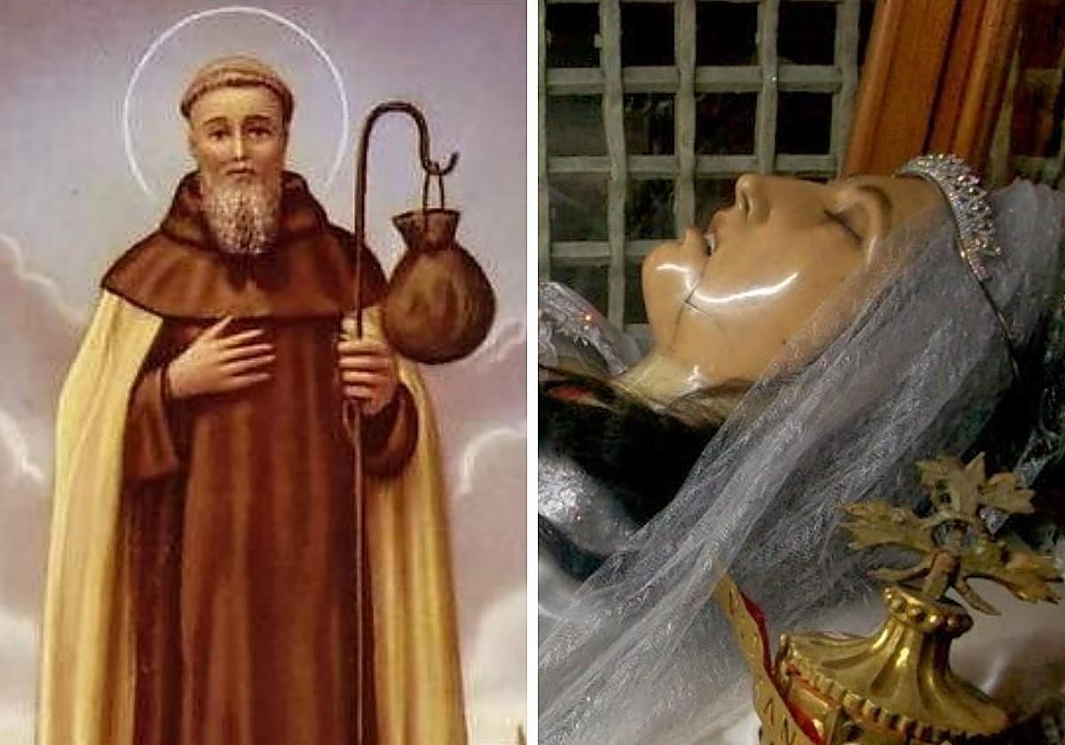 Representaciones de San Hilarión y Santa Celeste de Córdoba.