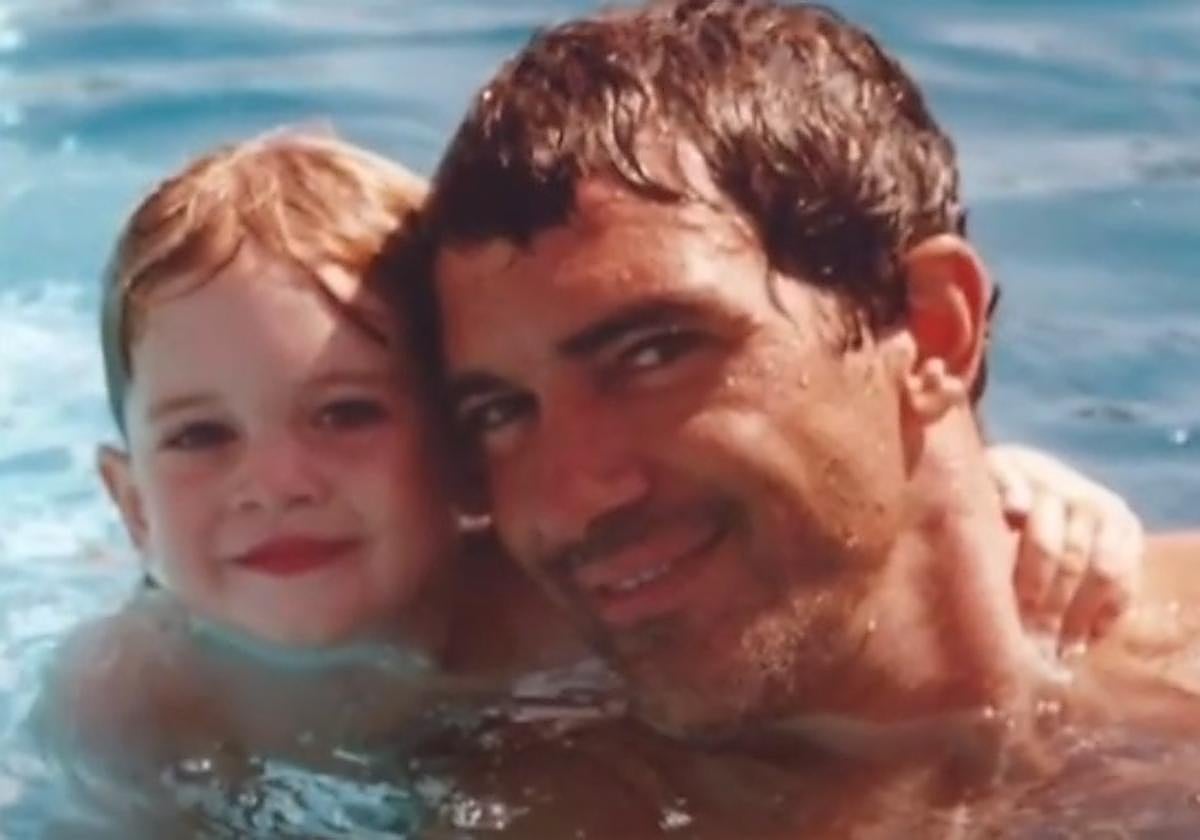 Una de las fotos que ha compartido Antonio Banderas en su video.