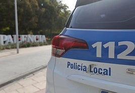 Imagen de archivo de un vehículo de la Policía Local de Palencia.
