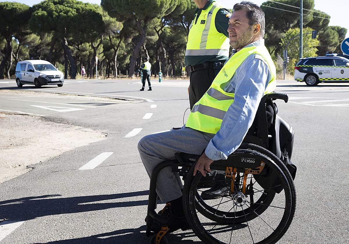El presidente de Cermi Castilla y León, Francisco Sardón, en una imagen de archivo.