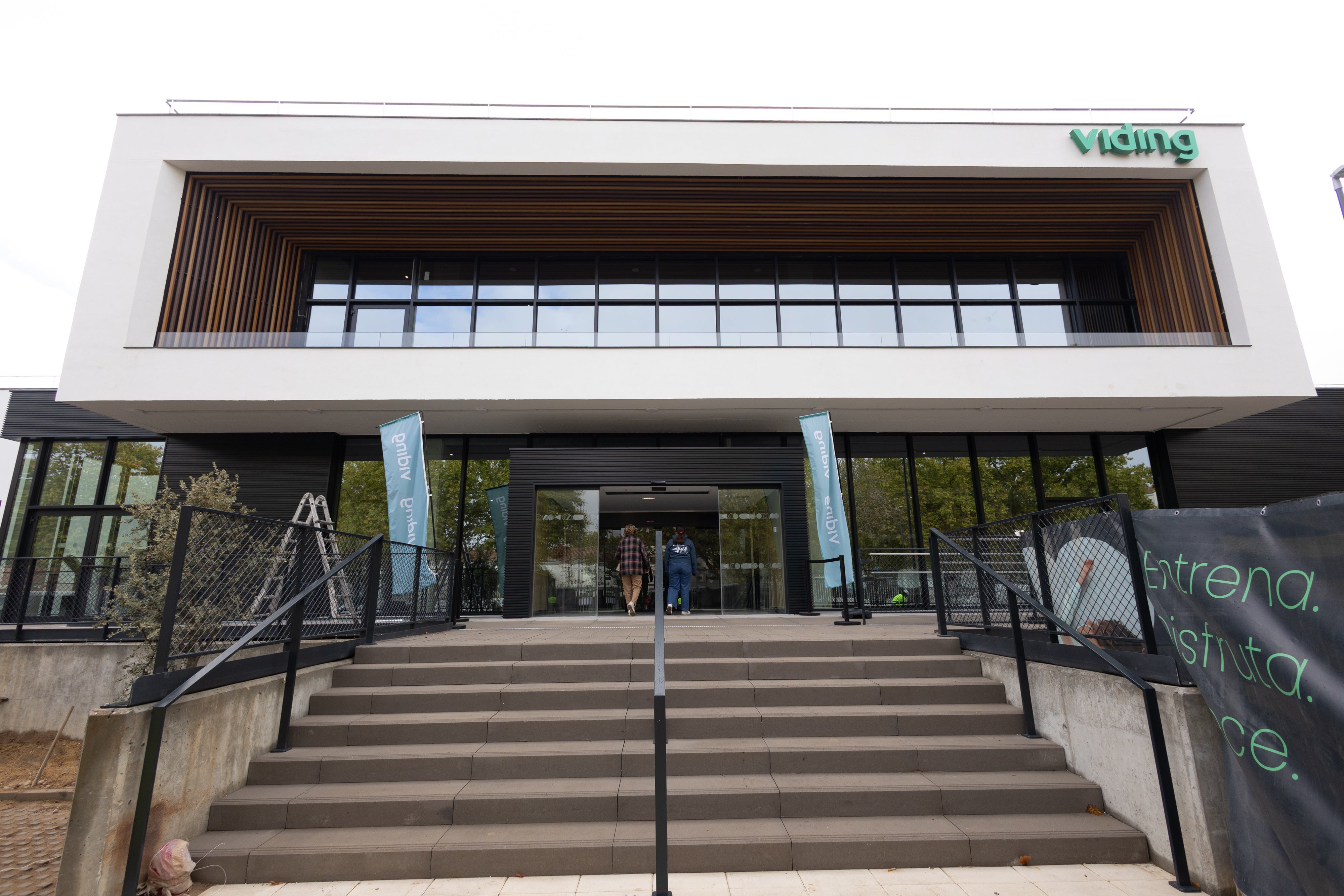 El nuevo gimnasio Viding, en imágenes