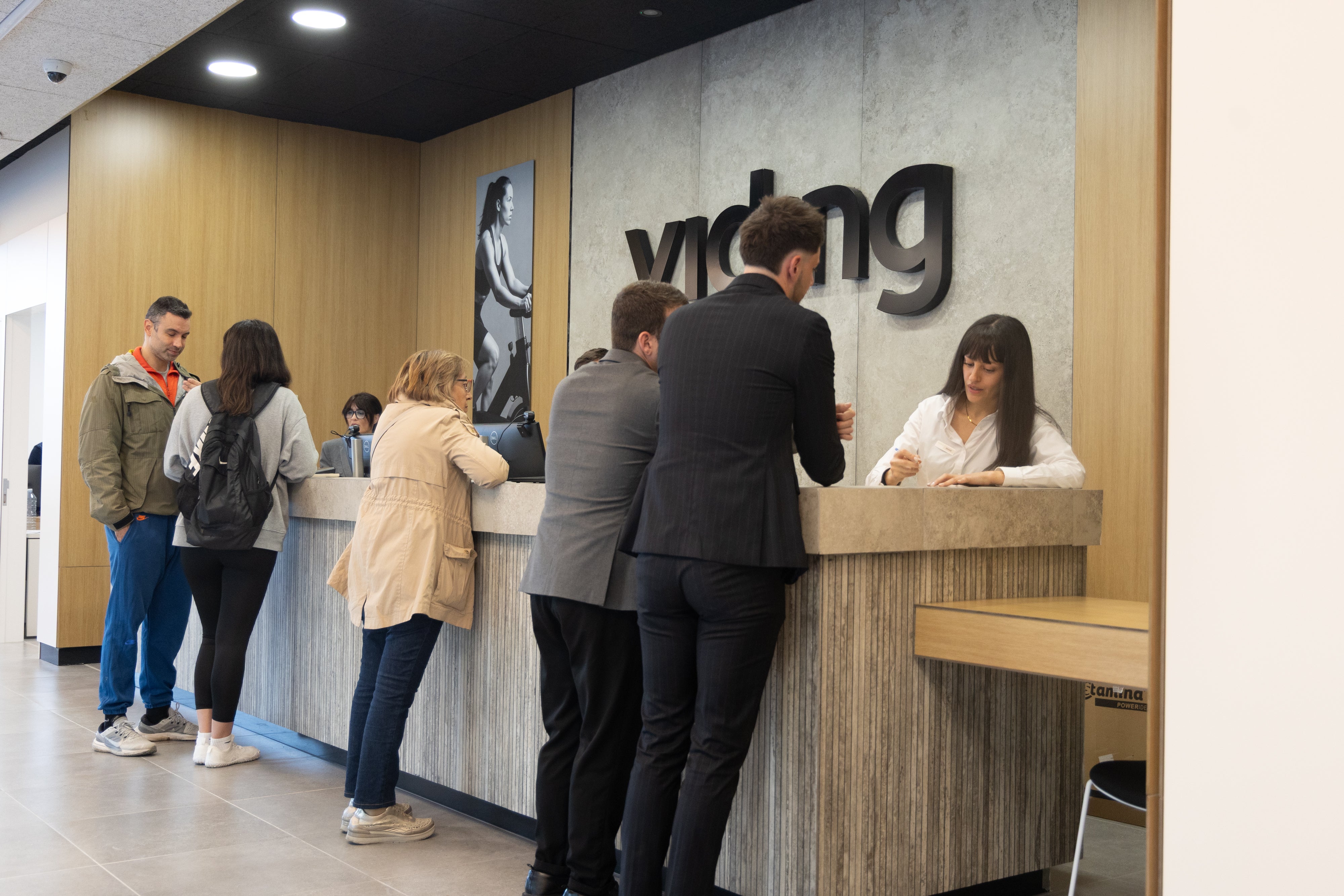 El nuevo gimnasio Viding, en imágenes