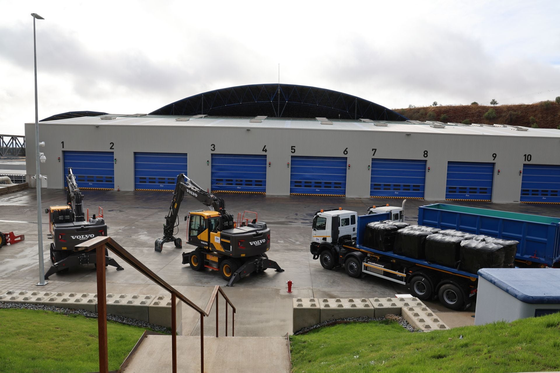 Las imágenes de la ampliación del Centro de Tratamiento de Residuos