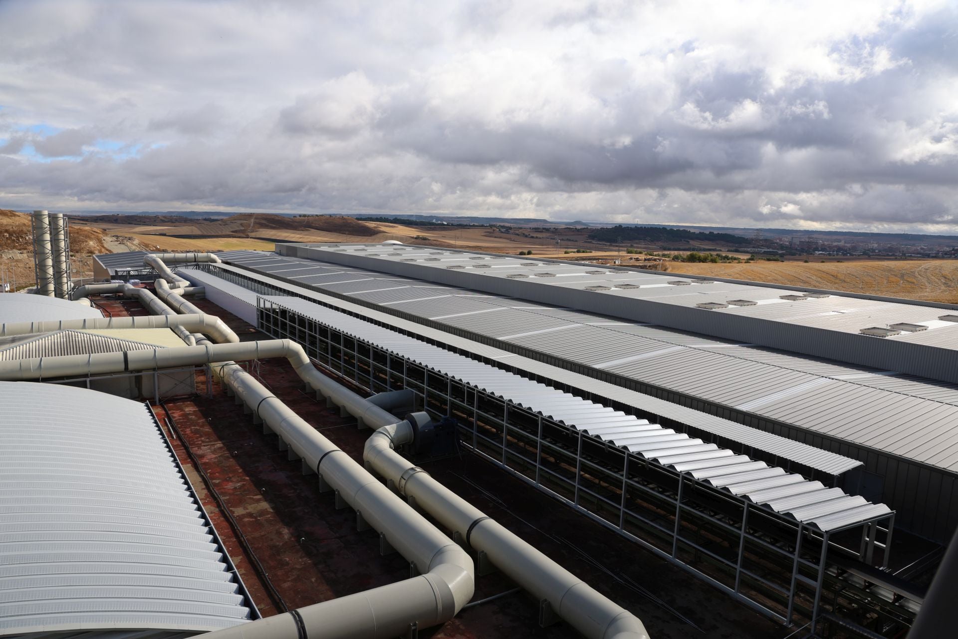 Las imágenes de la ampliación del Centro de Tratamiento de Residuos