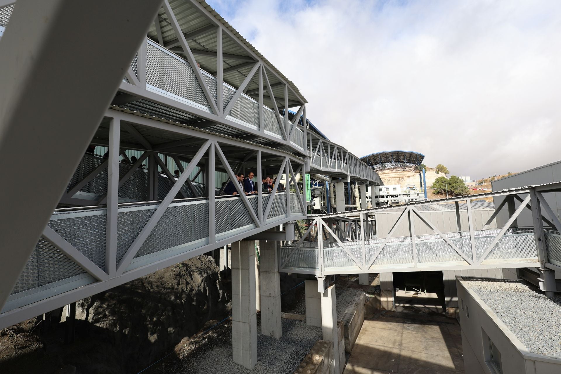 Las imágenes de la ampliación del Centro de Tratamiento de Residuos