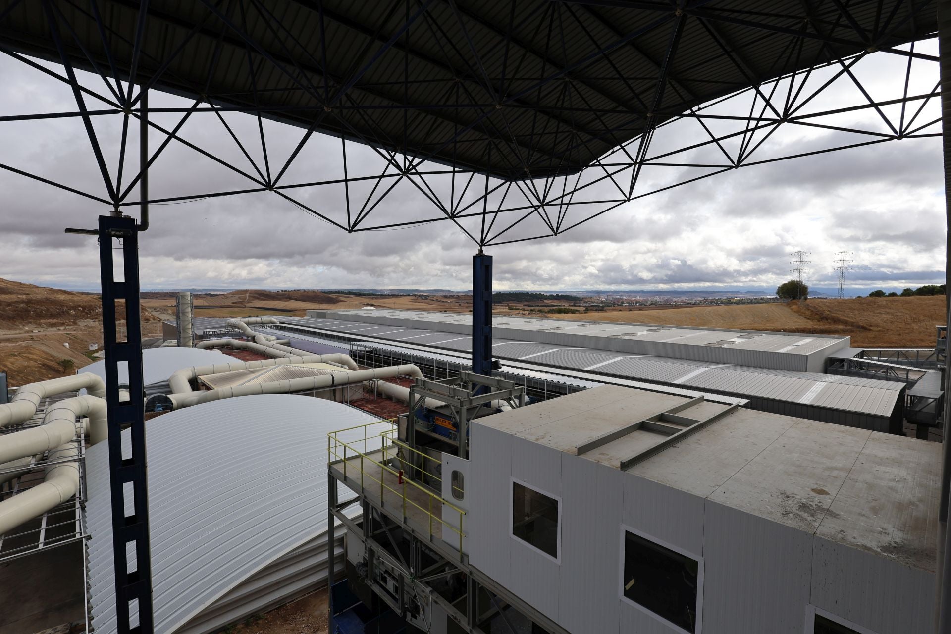 Las imágenes de la ampliación del Centro de Tratamiento de Residuos