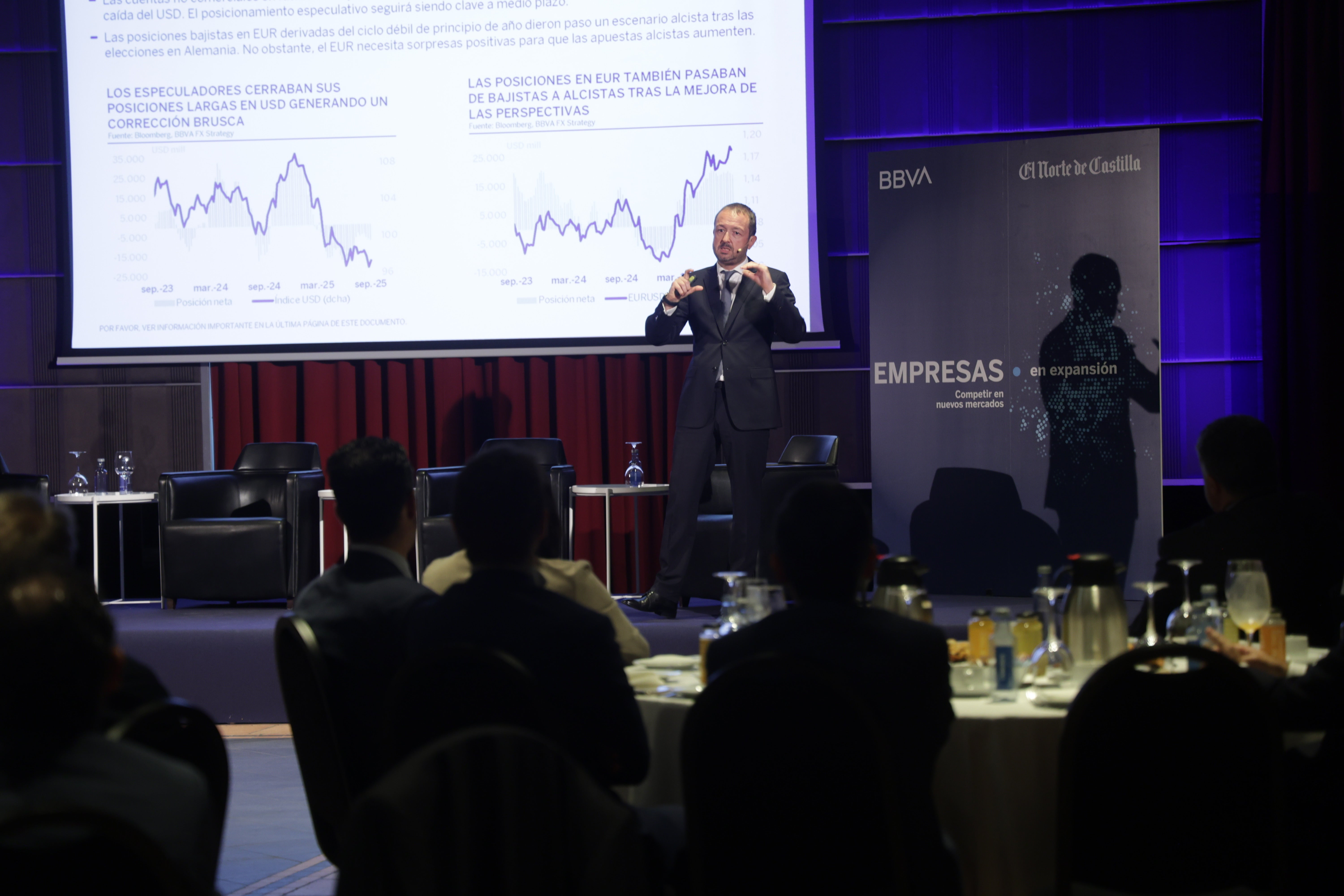 Asistentes al foro &#039;Empresas en expansión. Competir en nuevos mercados’