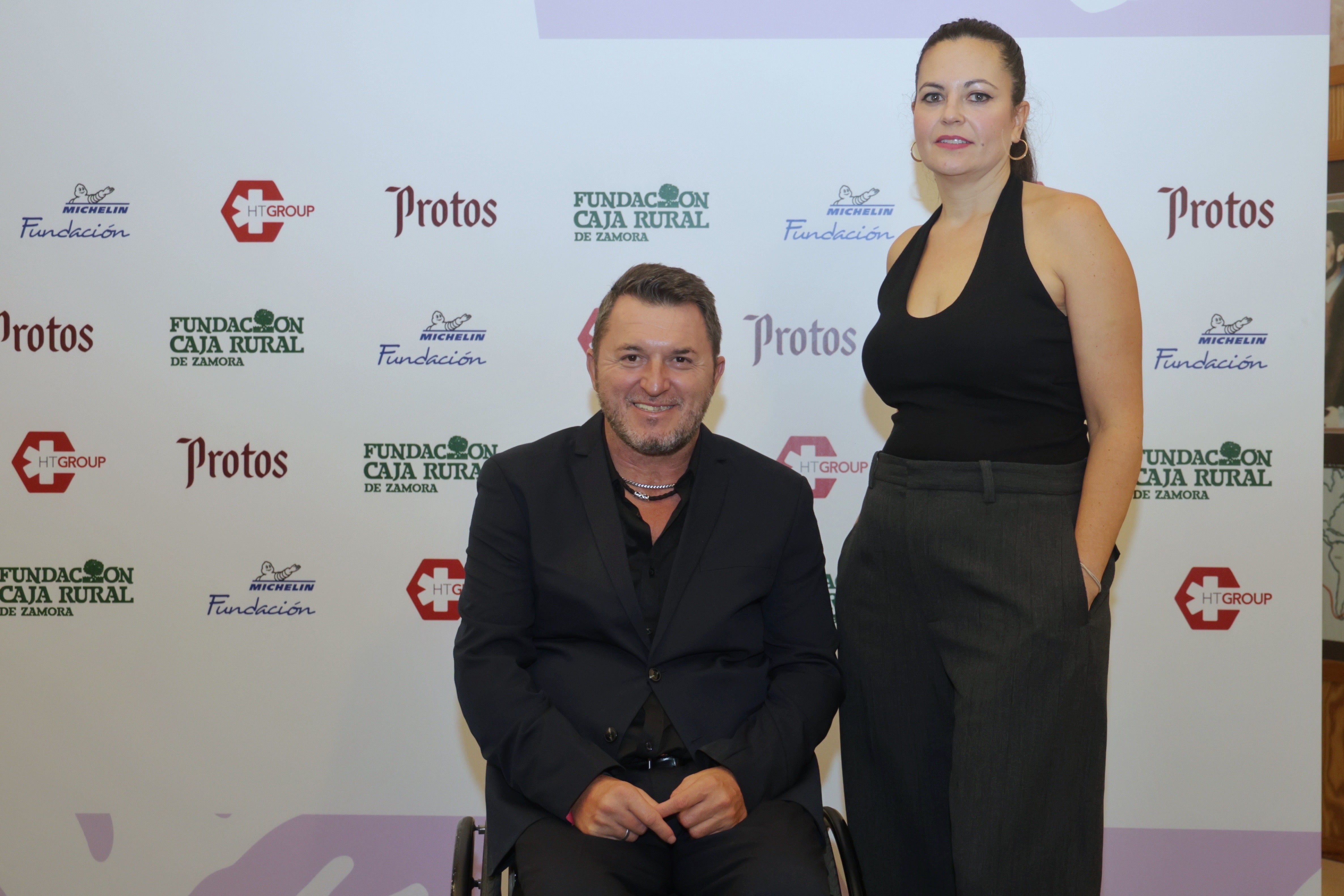 Fran Sardón (presidente) y María Hernández, de Impulsa Igualdad.