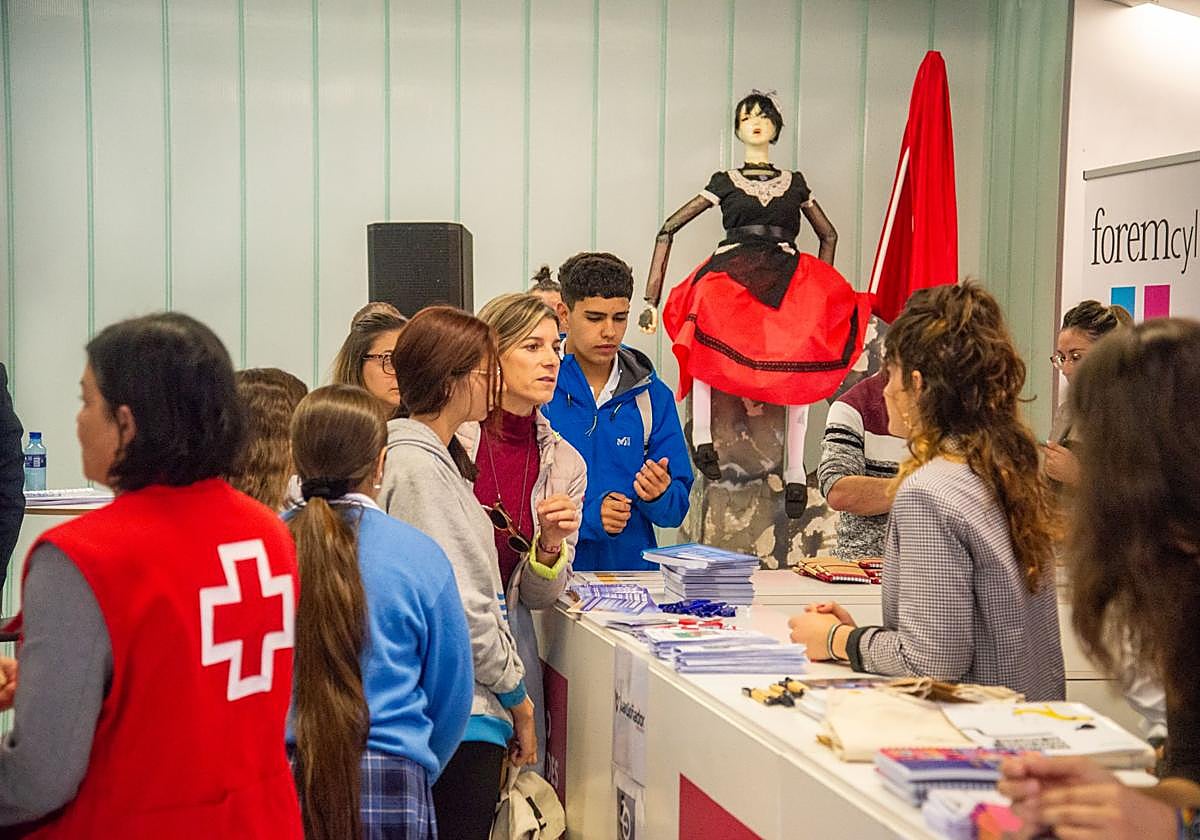 Así ha transcurrido la Feria de Empleo de Palencia