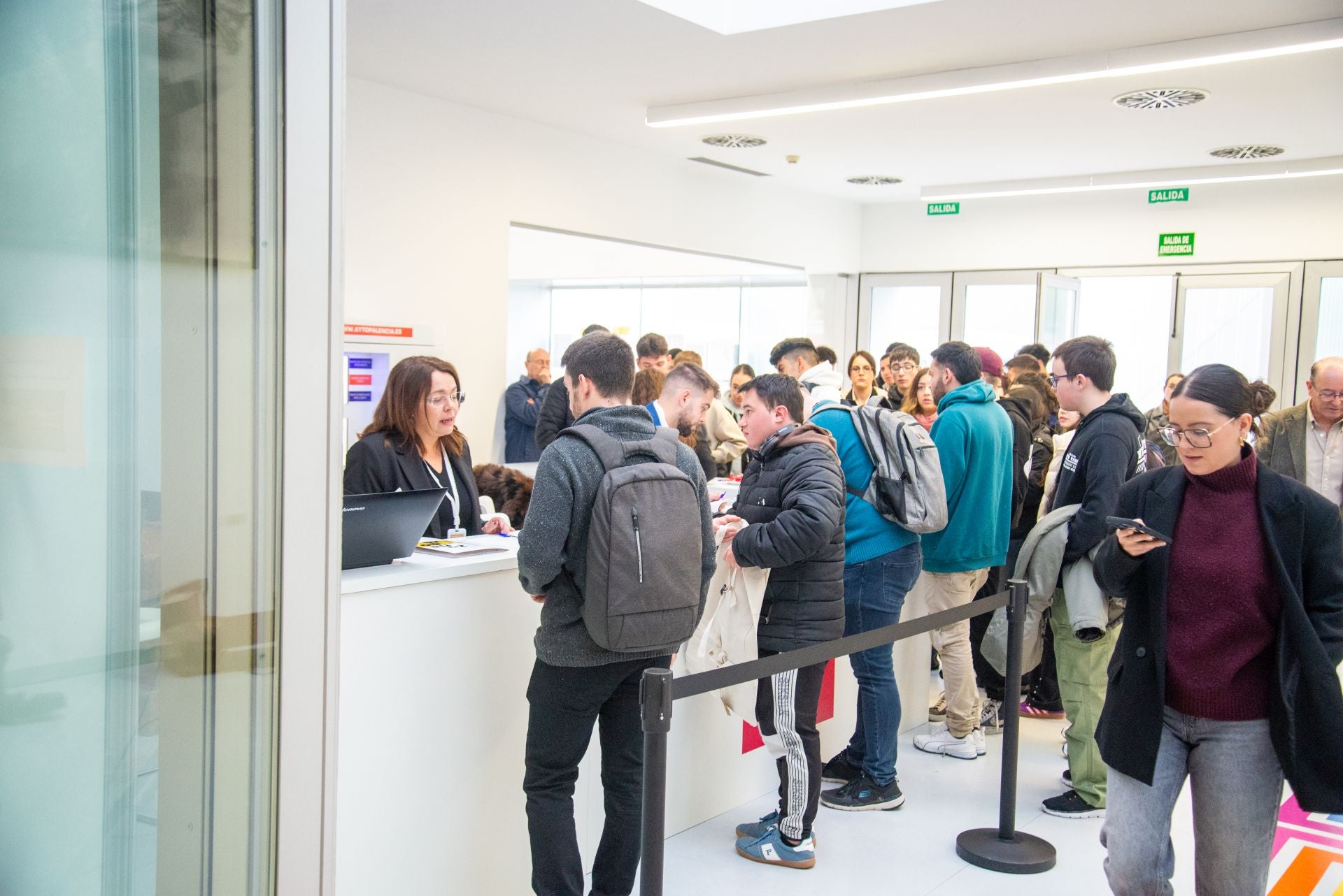 Así ha transcurrido la Feria de Empleo de Palencia