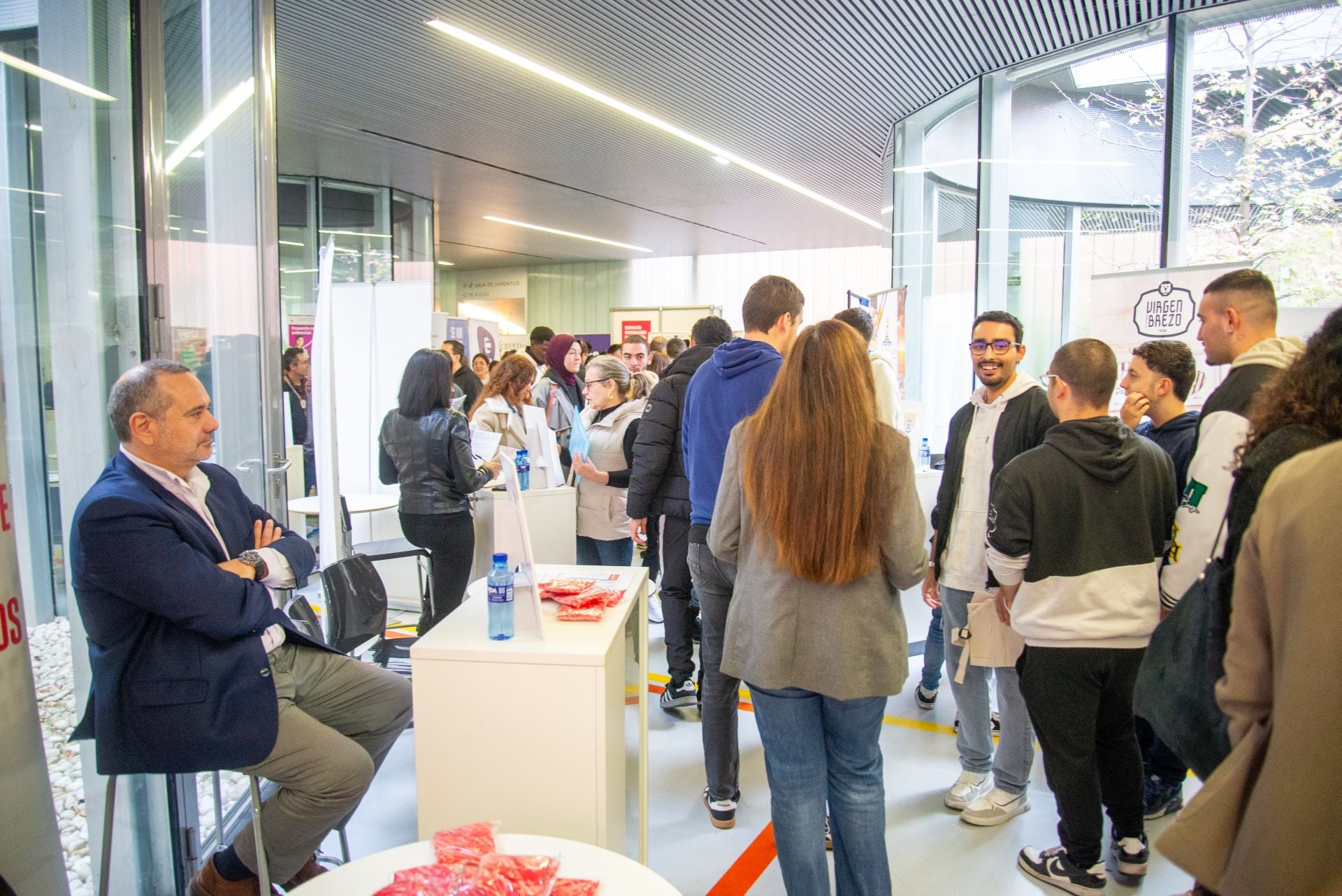 Así ha transcurrido la Feria de Empleo de Palencia