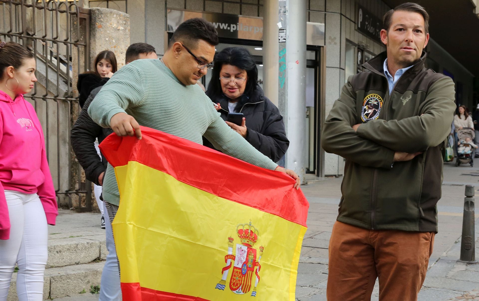 La visita de Abascal a Segovia, en imágenes