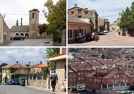 Vista general de Navas de Riofrío, Trescasas, Sotosalbos y La Lastrilla, los municipios más ricos de la provincia.