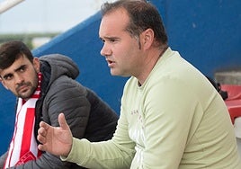 El presidente del Atlético Tordesillas, Óscar Serrano.