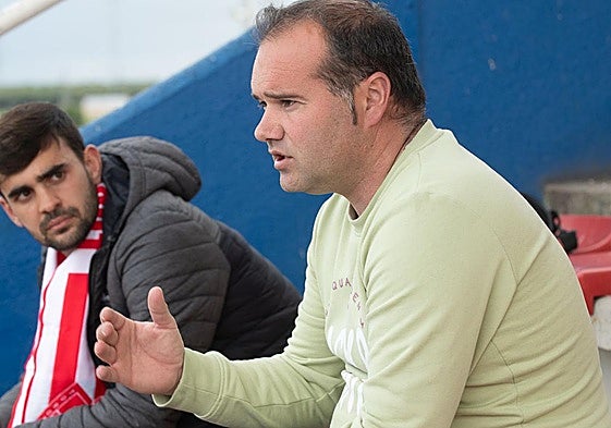 El presidente del Atlético Tordesillas, Óscar Serrano.