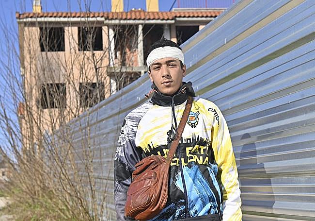 Anass, el día después de recibir los martillazos en el Rancho Grande.