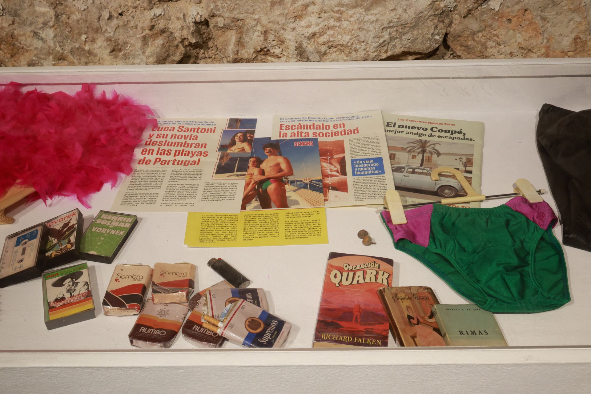 Las imágenes de la exposición &#039;Huellas y fugas&#039;