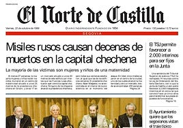 Misiles rusos causan decenas de muertos en la capital chechena